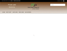 Tablet Screenshot of naturalprevo.com